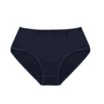 ⁦طقم داخلي نسائي قطن من milk مُكون من 3 قطع بألوان (أخضر،كحلي، بنفسجي)⁩ - الصورة ⁦3⁩