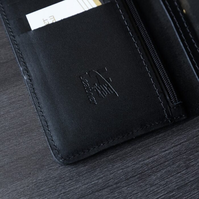 10335571_685e88f0ee76f محفظة جلد طبيعي للرجال لون أسود - الصورة 1