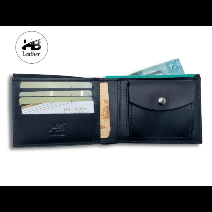 10335572_685e88f4bc2f6 محفظة جلد طبيعي للرجال لون أسود - الصورة 1