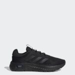 ⁦adidas Men's Cloudfoam Comfy Shoes - Black - حذاء اديداس كلاود فوم كموفي للرجال لون أسود⁩ - الصورة ⁦2⁩