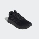 ⁦adidas Men's Cloudfoam Comfy Shoes - Black - حذاء اديداس كلاود فوم كموفي للرجال لون أسود⁩ - الصورة ⁦6⁩