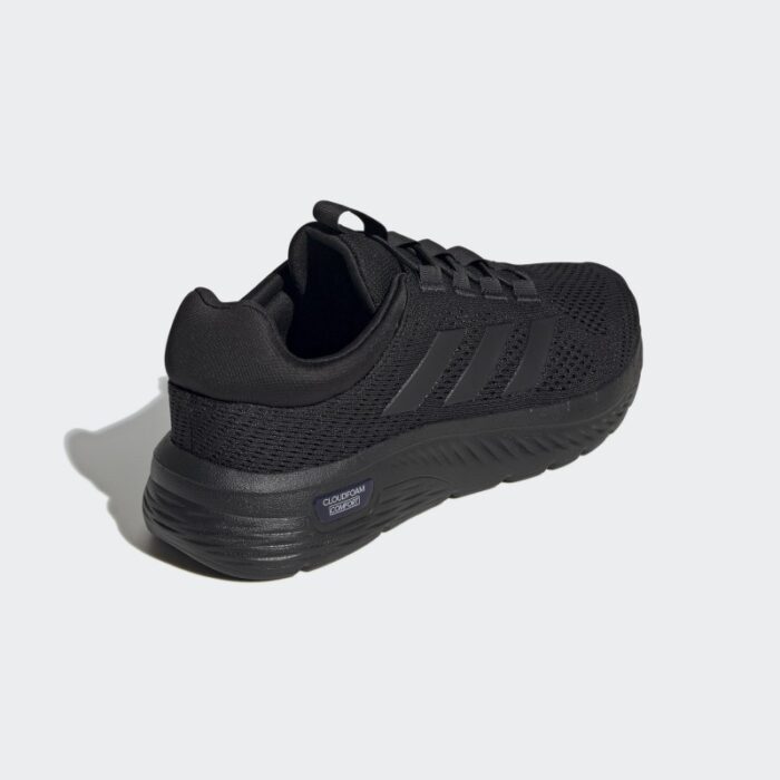 ⁦adidas Men's Cloudfoam Comfy Shoes - Black - حذاء اديداس كلاود فوم كموفي للرجال لون أسود⁩ - الصورة ⁦7⁩