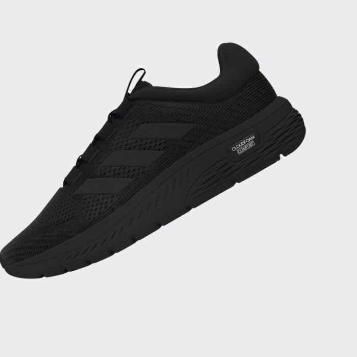 ⁦adidas Men's Cloudfoam Comfy Shoes - Black - حذاء اديداس كلاود فوم كموفي للرجال لون أسود⁩ - الصورة ⁦10⁩