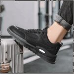 ⁦حذاء فاشن سبورت للرجال لون أسود⁩ - الصورة ⁦3⁩
