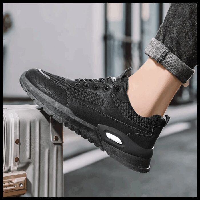 ⁦حذاء فاشن سبورت للرجال لون أسود⁩ - الصورة ⁦3⁩