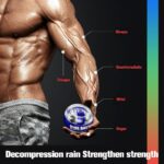 كرة تدريب المعصم - كرة دوارة تعمل بالطاقة التلقائية للمعصم - لتقوية الذراعين والاصابع وعظام المعصم والعضلات