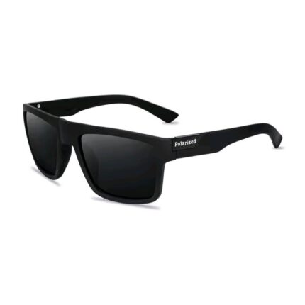 نظارة حساسة للضوء (Polarized) عدسة مربعة أصلية لون أسود للرجال والنساء - GG051