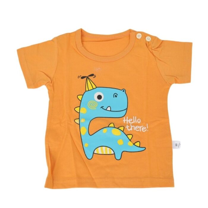 ⁦طقم قطعتين لون برتقالي و أخضر⁩ - الصورة ⁦2⁩