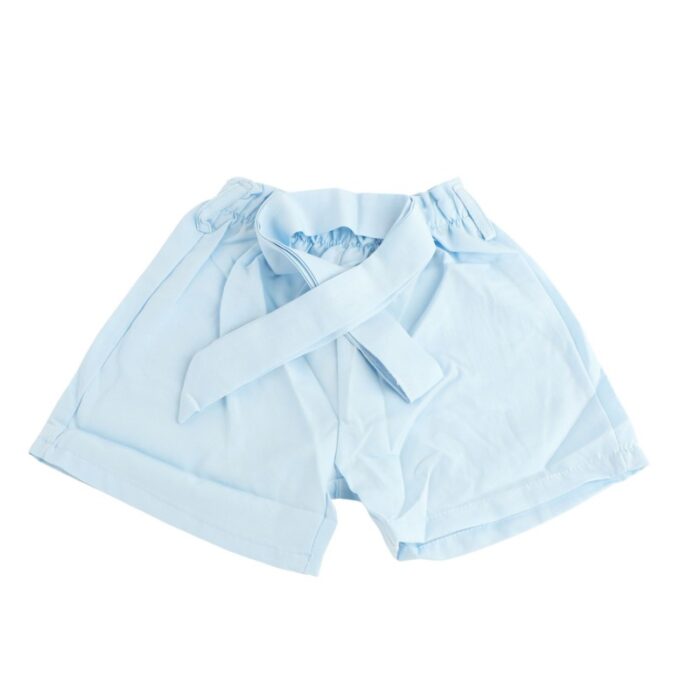 ⁦طقم قطعتين للأطفال لون أزرق وأبيض⁩ - الصورة ⁦2⁩