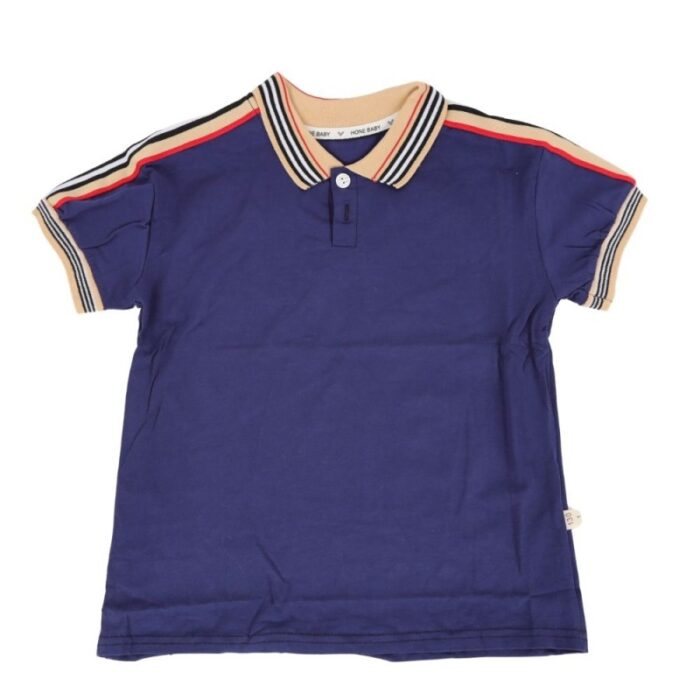 ⁦طقم قطعتين للأطفال لون أزرق وبيج⁩ - الصورة ⁦4⁩