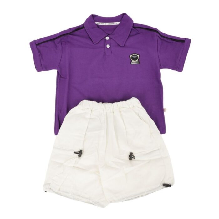 103382822_685eb6d2987b9 طقم قطعتين للأطفال لون بنفسجي - الصورة 1