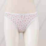 كيلوت داخلي للنساء لون أبيض مورد One Size