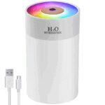 ⁦مرطب الكتروني صغير لترطيب الهواء بمنفذ USB محمول 260 مل⁩ - الصورة ⁦2⁩