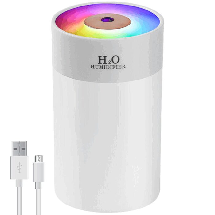 ⁦مرطب الكتروني صغير لترطيب الهواء بمنفذ USB محمول 260 مل⁩ - الصورة ⁦2⁩