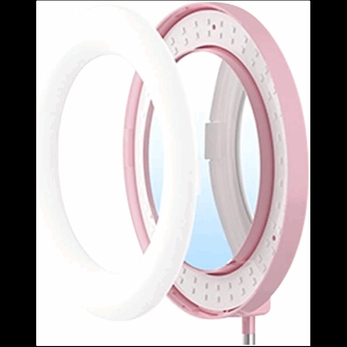⁦مصباح حلقي LED 3 في 1 قابل للطي لسطح المكتب⁩ - الصورة ⁦2⁩