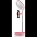 ⁦مصباح حلقي LED 3 في 1 قابل للطي لسطح المكتب⁩ - الصورة ⁦4⁩