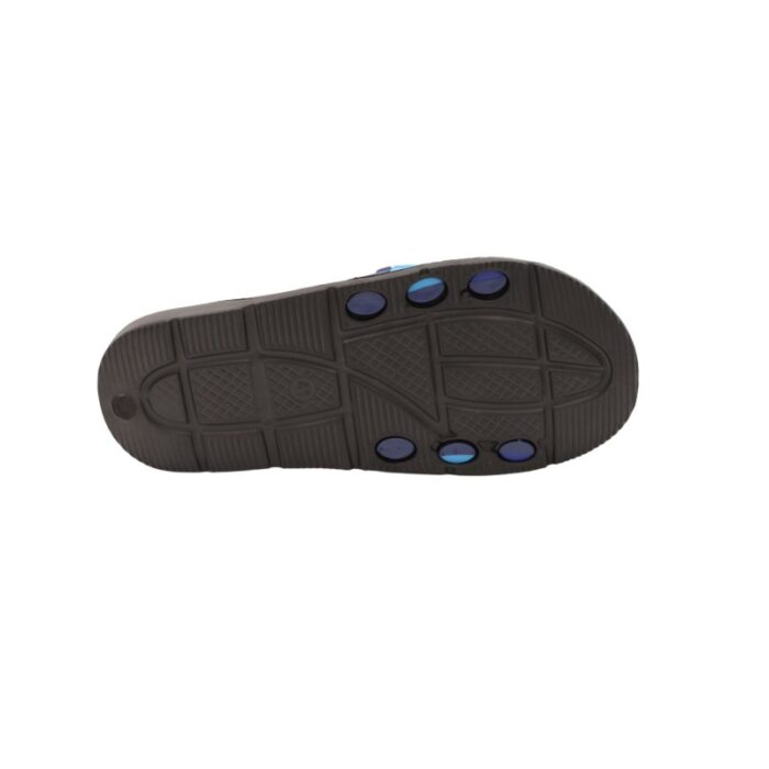 ⁦شبشب رجالي لون أسود وأزرق⁩ - الصورة ⁦5⁩