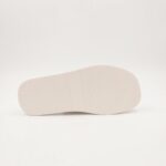 ⁦صندل للصبايا قماش لون ابيض⁩ - الصورة ⁦6⁩