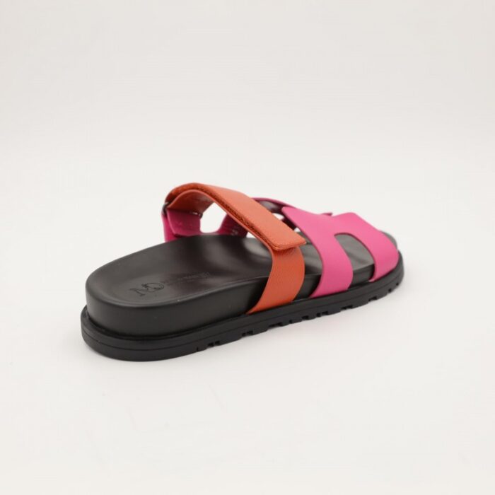 ⁦صندل ستاتي لون فوشي وبرتقالي⁩ - الصورة ⁦3⁩