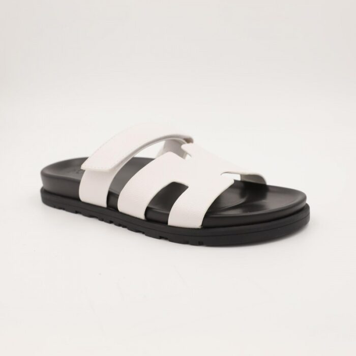 ⁦صندل ستاتي لون ابيض⁩ - الصورة ⁦5⁩