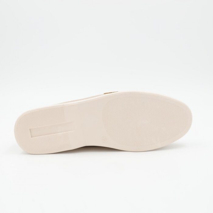 ⁦حذاء ستاتي عملي لون بيج⁩ - الصورة ⁦5⁩