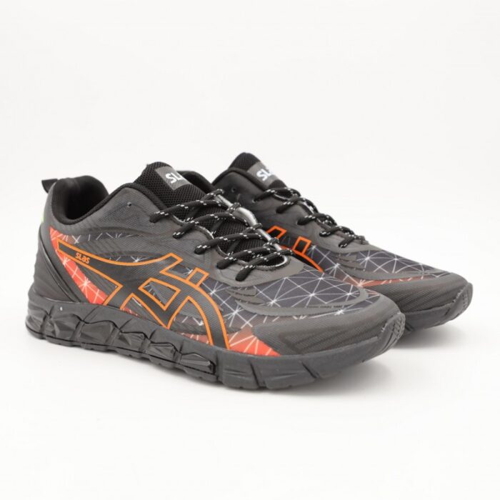 103383319_685ebac002b96 حذاء سبورت رجالي لون أسود وبرتقالي - الصورة 1