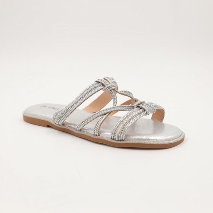 ⁦حفاية للنساء لون فضي⁩ - الصورة ⁦2⁩