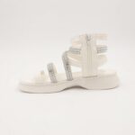 ⁦صندل بناتي عالي لون ابيض⁩ - الصورة ⁦4⁩