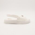 ⁦صندل بناتي لون ابيض⁩ - الصورة ⁦3⁩