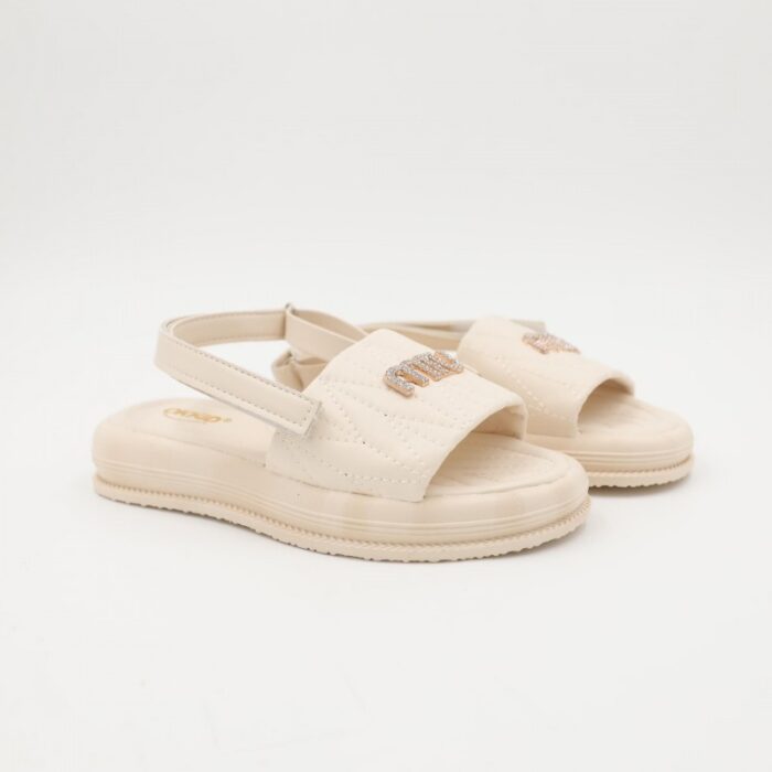 103383337_685ebb00ac750 صندل بناتي لون بيج - الصورة 1