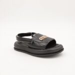 ⁦صندل بناتي لون اسود⁩ - الصورة ⁦6⁩