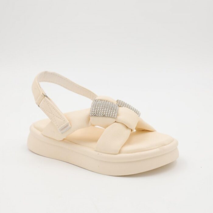 ⁦صندل بناتي لون بيج⁩ - الصورة ⁦2⁩