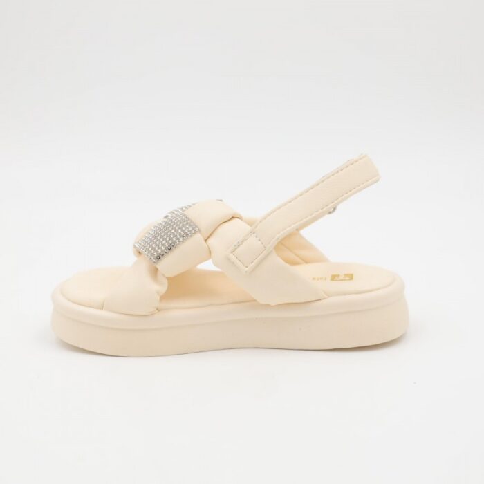 ⁦صندل بناتي لون بيج⁩ - الصورة ⁦5⁩