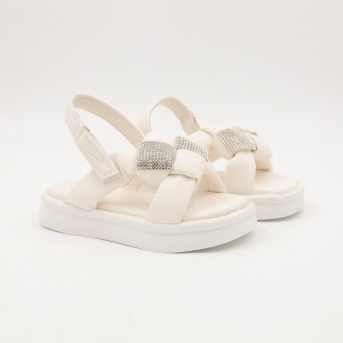 ⁦صندل بناتي لون بيج⁩ - الصورة ⁦9⁩