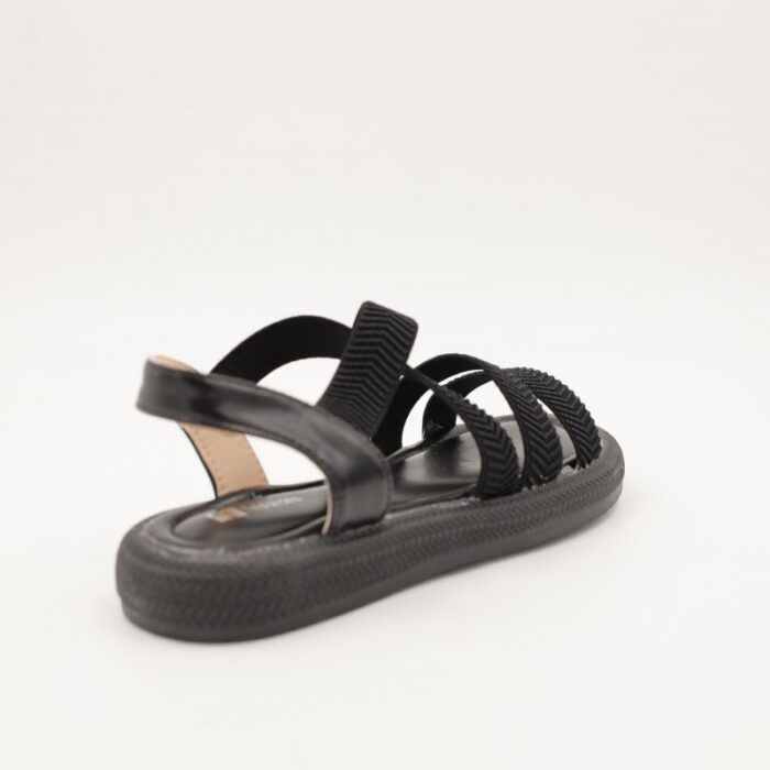 ⁦صندل صبايا لون أسود⁩ - الصورة ⁦4⁩