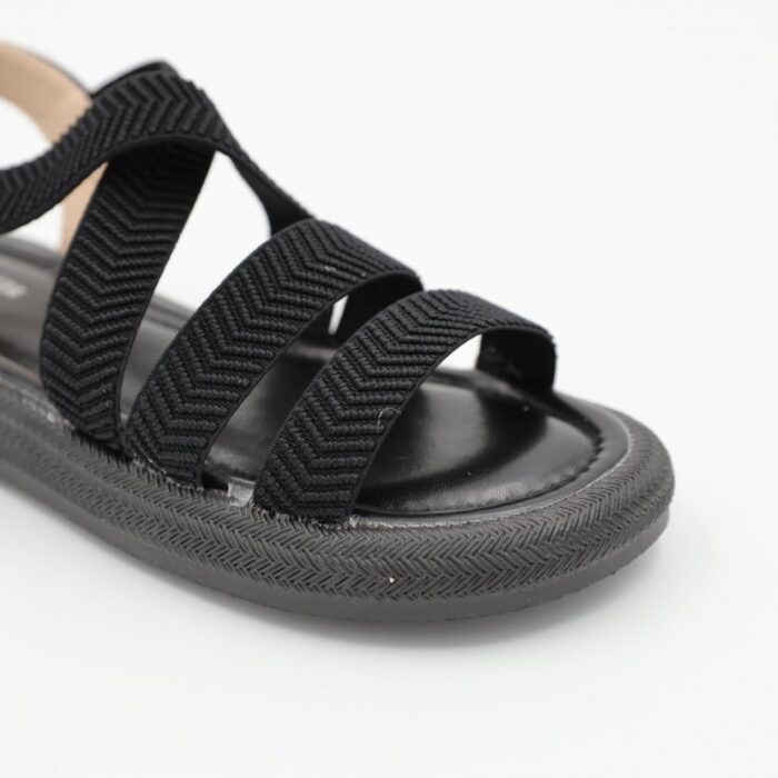 ⁦صندل صبايا لون أسود⁩ - الصورة ⁦8⁩