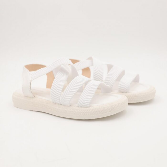 ⁦صندل صبايا لون ابيض⁩ - الصورة ⁦3⁩