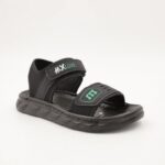 ⁦صندل اطفال ولادي مع لاصق لون اسود واخضر⁩ - الصورة ⁦4⁩