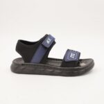 ⁦صندل اطفال ولادي مع لاصق لون اسود وكحلي⁩ - الصورة ⁦3⁩