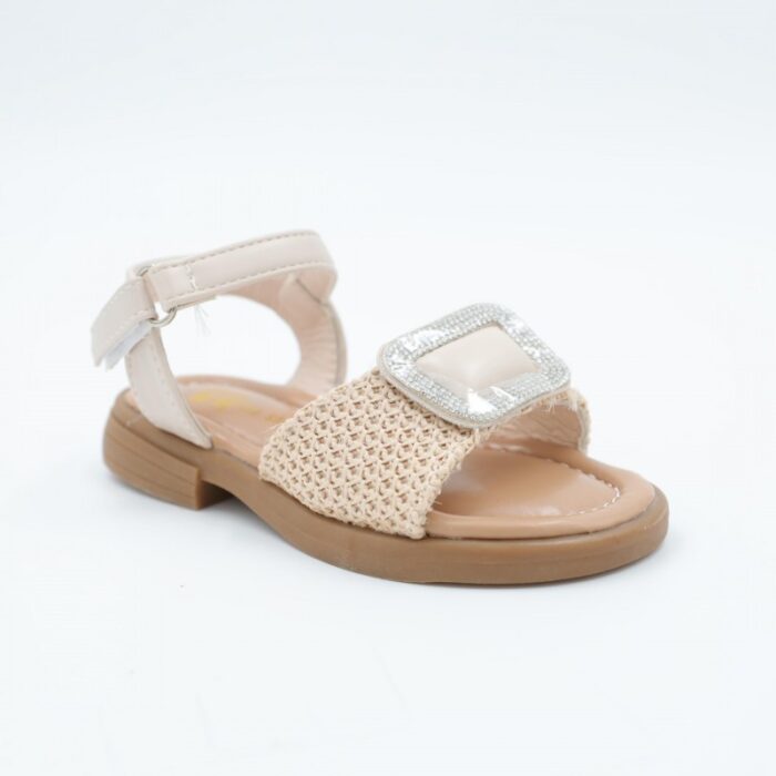 ⁦صندل بناتي لون بيج⁩ - الصورة ⁦6⁩