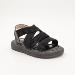 ⁦صندل بناتي لون اسود⁩ - الصورة ⁦4⁩