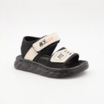 ⁦صندل اطفال ولادي مع لاصق لون اسود وبيج⁩ - الصورة ⁦4⁩