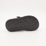 صندل اطفال ولادي مع لاصق لون اسود وبيج