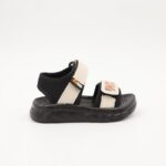 ⁦صندل اطفال ولادي مع لاصق لون اسود وبيج⁩ - الصورة ⁦3⁩