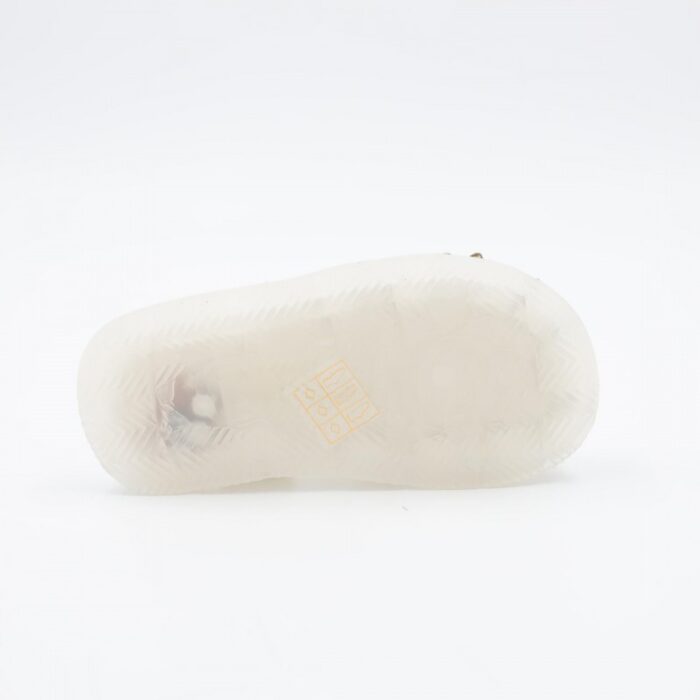 ⁦صندل اطفال بناتي بتصميم ببيونه لون ابيض⁩ - الصورة ⁦3⁩