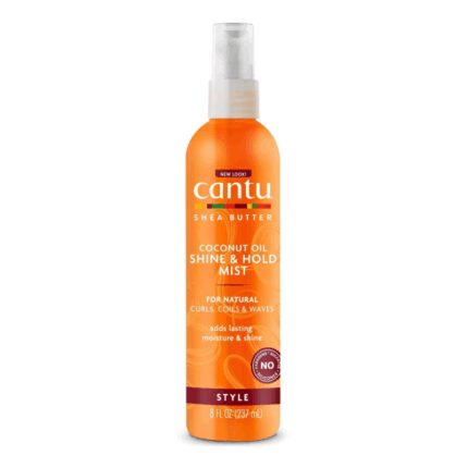 Cantu, Shea Butter, Coconut Oil Shine ﺑﺧﺎخ اﻟﺷﻌر ﻛﺎﻧﺗو 236 ﻣل& Hold Mist