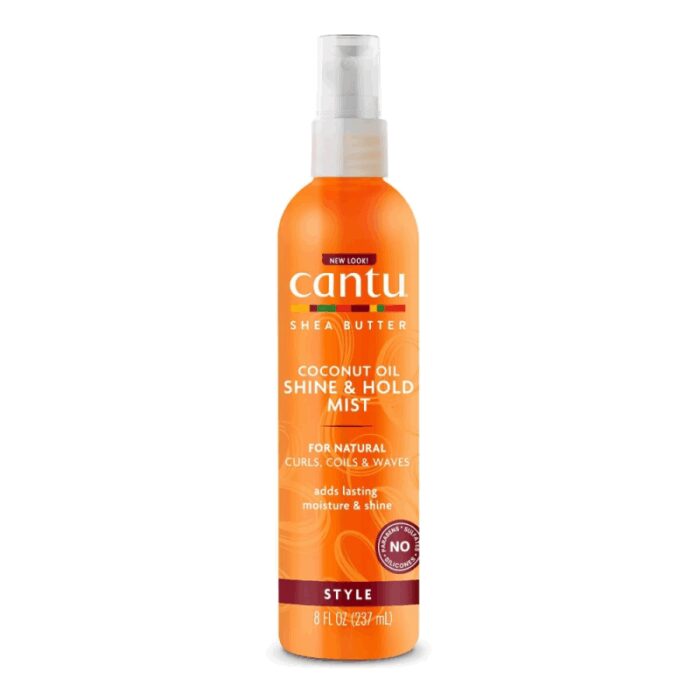 103383427_685ebbe7afd86 Cantu, Shea Butter, Coconut Oil Shine ﺑﺧﺎخ اﻟﺷﻌر ﻛﺎﻧﺗو 236 ﻣل& Hold Mist - الصورة 1