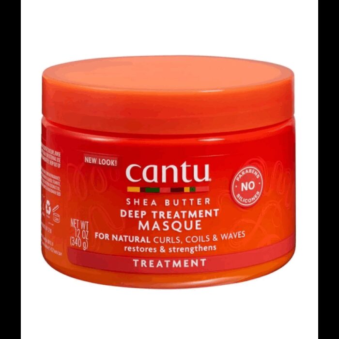 103383430_685ebbed88050 Cantu, Shea Butter Deep Treatment ﻣﺎﺳك ﺷﻌر ﻛﺎﻧﺗو 340ﻏمMasque - الصورة 1