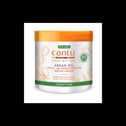 كرم شعر كانتو بزت ارغان 453 غم Cantu, Argan Oil Leave-InConditioning Repair Cream