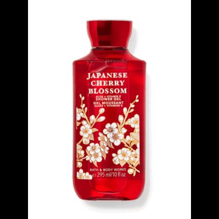 bath & body works (cherry blossom 295 ml) ﺟل اﺳﺗﺣﻣﺎم ﻋﻠﺑﮫ
